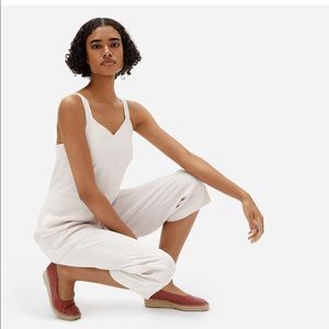 Everlane Japanese Go Weave Slip Jumpsuit